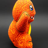 Pokemon Charmander - Arte Huichol Mexicano