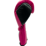 Bayoneta Premium MX - Guantes de Entrenamiento de Látex - Rosa Neón/ Negro