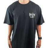Black Oversize T-shirt - No Boxing No Life