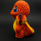 Pokemon Charmander - Mexican Huichol Art