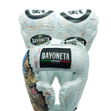 Bayoneta Set Guantes y Casco - Vegetto de Dragon Ball personalizado pintado a mano - Blanco