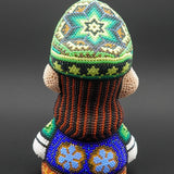 Mario Bros. Luigi - Mexican Huichol Art