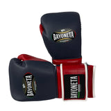 Bayoneta MX Latex Gloves - Blue Indigo/ Red