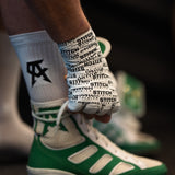 Pre Order: No Boxing No Life - Canelo Edition - Boxing Boots Green/ White