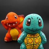 Pokemon Charmander - Arte Huichol Mexicano