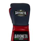 Bayoneta MX Latex Gloves - Blue Indigo/ Red