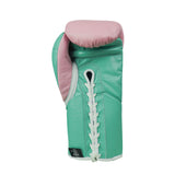 No Boxing No Life Fight Gloves - Pink/ Tiffany/ White