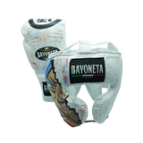 Bayoneta Set Guantes y Casco - Vegetto de Dragon Ball personalizado pintado a mano - Blanco