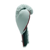 Bayoneta Premium MX - Guantes de Pelo de Caballo - Blanco/ Verde Pino/ Rojo
