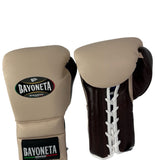 Bayoneta MX Latex Gloves - Cream/ Brown