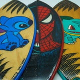 Stitch - Wooden Hand Painted Surfboard Replica
