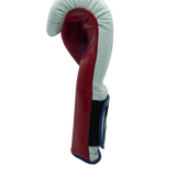 Bayoneta MX Latex Gloves - White/ Royal Blue/ Red