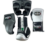 Full Sparring Set - Metallic Silver/ Gray Oxford/ Black