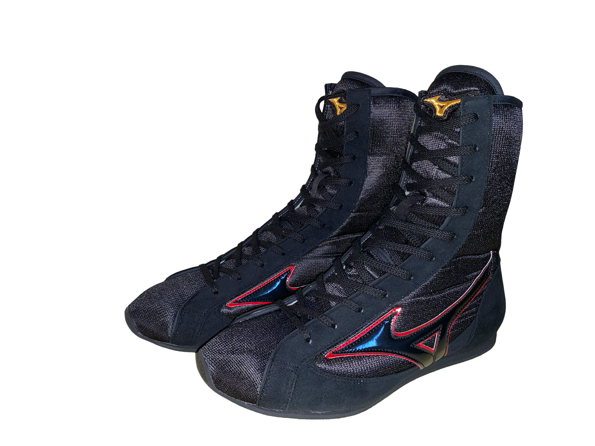 Mizuno EZ Spectra Mid Cut - Boxing Boots - Black/ Red Boxing Mizuno EZ Spectra Mid Cut - Boxing Boots - Black/ Red Boxing