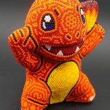 Pokemon Charmander - Arte Huichol Mexicano