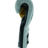 Bayoneta Premium MX - Guantes de Entrenamiento de Látex - Blanco/ Negro/ Dorado Caramelo