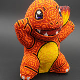 Pokemon Charmander - Arte Huichol Mexicano