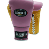 Bayoneta Premium Guantes Multicapa + HH - Rosa/ Dorado Caramelo/ Blanco