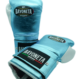 Bayoneta Premium PUL HH - Aguamarina Metálico/ Blanco Perla