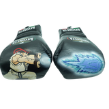 Bayoneta Premium MX - Guantes de Entrenamiento de Látex - Exclusivos "Ryu Street Fighter" Pintado a Mano