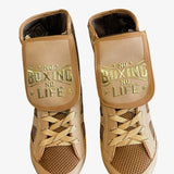 Pre Order: No Boxing No Life - Canelo Edition - Boxing Boots Brown