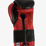 Bayoneta Premium PuLat Horse Hair Gloves - Black/ Metallic Red