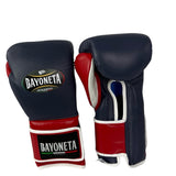 Bayoneta MX Latex Gloves - Blue Indigo/ Red