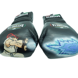 Bayoneta Premium MX - Guantes de Entrenamiento de Látex - Exclusivos "Ryu Street Fighter" Pintado a Mano