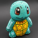 Pokemon Squirtle - Arte Huichol Mexicano