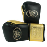 No Boxing No Life Training Gloves - Black/ Gold
