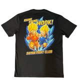 Black Oversize T-shirt - Dragon Ball “Kame Hame-Hook”