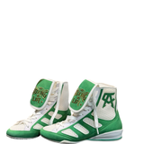 Pre Order: No Boxing No Life - Canelo Edition - Boxing Boots Green/ White