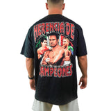 Black Oversize T-shirt - Herencia de Campeones