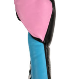 Bayoneta Premium PuLat Horse Hair Gloves - Black/ Baby Blue/ Pink Gum