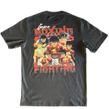 Black Oversize T-shirt - Ippo Boxing