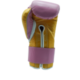 Bayoneta Premium Guantes Multicapa + HH - Rosa/ Dorado Caramelo/ Blanco