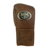 No Boxing No Life Training Gloves - Brown