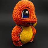 Pokemon Charmander - Mexican Huichol Art