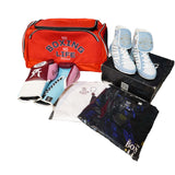 No Boxing No Life Full Kit - Burgundy/ White/ Pink/ Sky Blue - White Oversize T-shirt