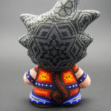 Dragon Ball Goku - Arte Huichol Mexicano
