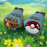 Bayoneta Premium Guantes Multicapa + HH - Exclusivos "Charizard - Pokémon" Pintado a Mano