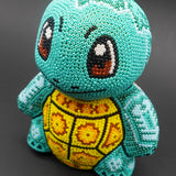 Pokemon Squirtle - Arte Huichol Mexicano