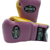 Bayoneta Premium Guantes Multicapa + HH - Rosa/ Dorado Caramelo/ Blanco