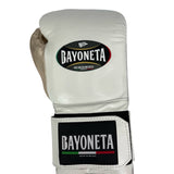 Bayoneta Premium Multilayer Horse Hair Gloves - White/ Metallic Rose Gold