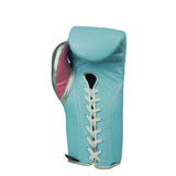 No Boxing No Life Training Gloves - Sky Blue/ Metallic Silver/ Baby Pink