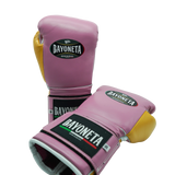 Bayoneta Premium Guantes Multicapa + HH - Rosa/ Dorado Caramelo/ Blanco