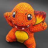 Pokemon Charmander - Arte Huichol Mexicano