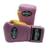 Bayoneta Premium Guantes Multicapa + HH - Rosa/ Dorado Caramelo/ Blanco