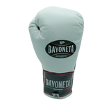 Bayoneta Premium MX - Guantes de Pelo de Caballo - Blanco/ Verde Pino/ Rojo