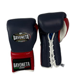 Bayoneta MX Latex Gloves - Blue Indigo/ Red